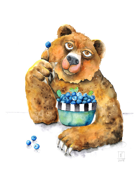 Blueberry 2025 teddy bear